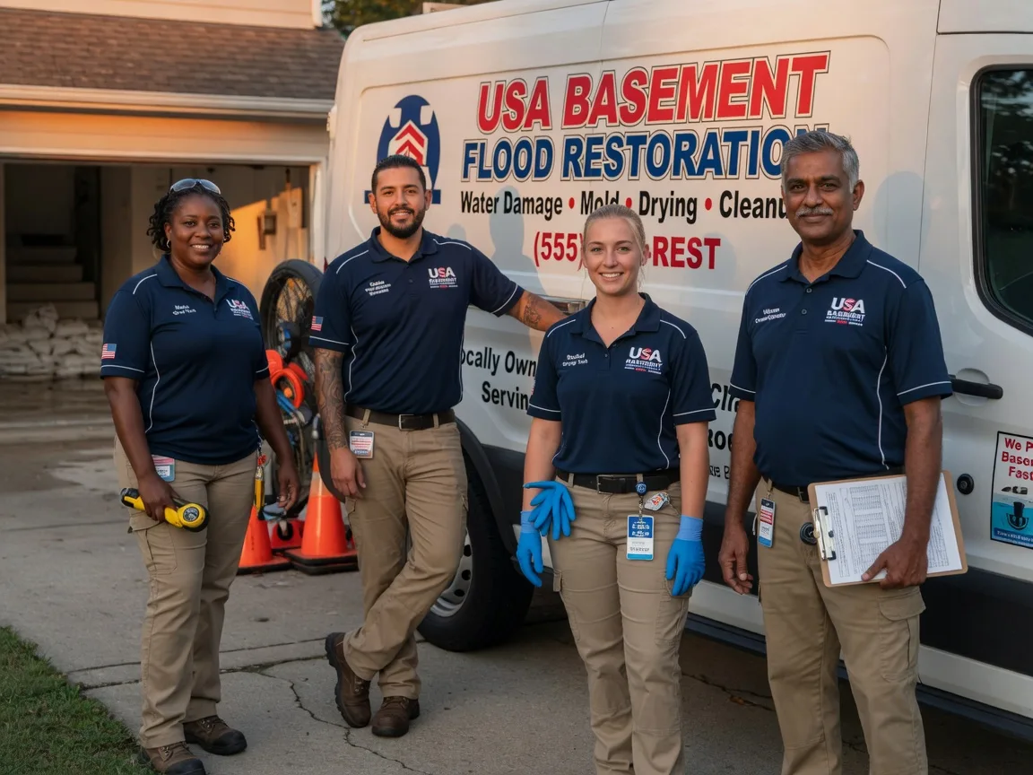 Basement Flood Cleanup company in Port Crane, NY
